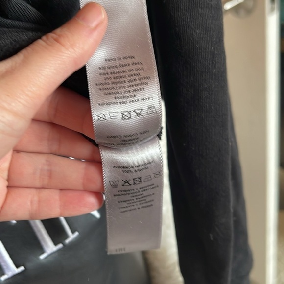 Black Sweatshirt with Gold 'AMOUR' Print - Picture 8 of 8